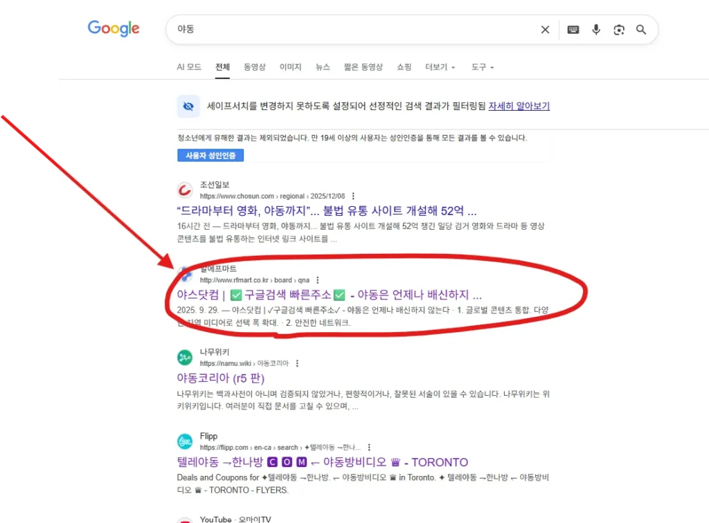 빠른주소 성과사례